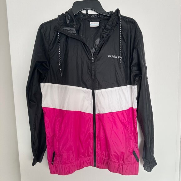Columbia Sandy Sail Hood Windbreaker Jacket Like New - Picture 1 of 7